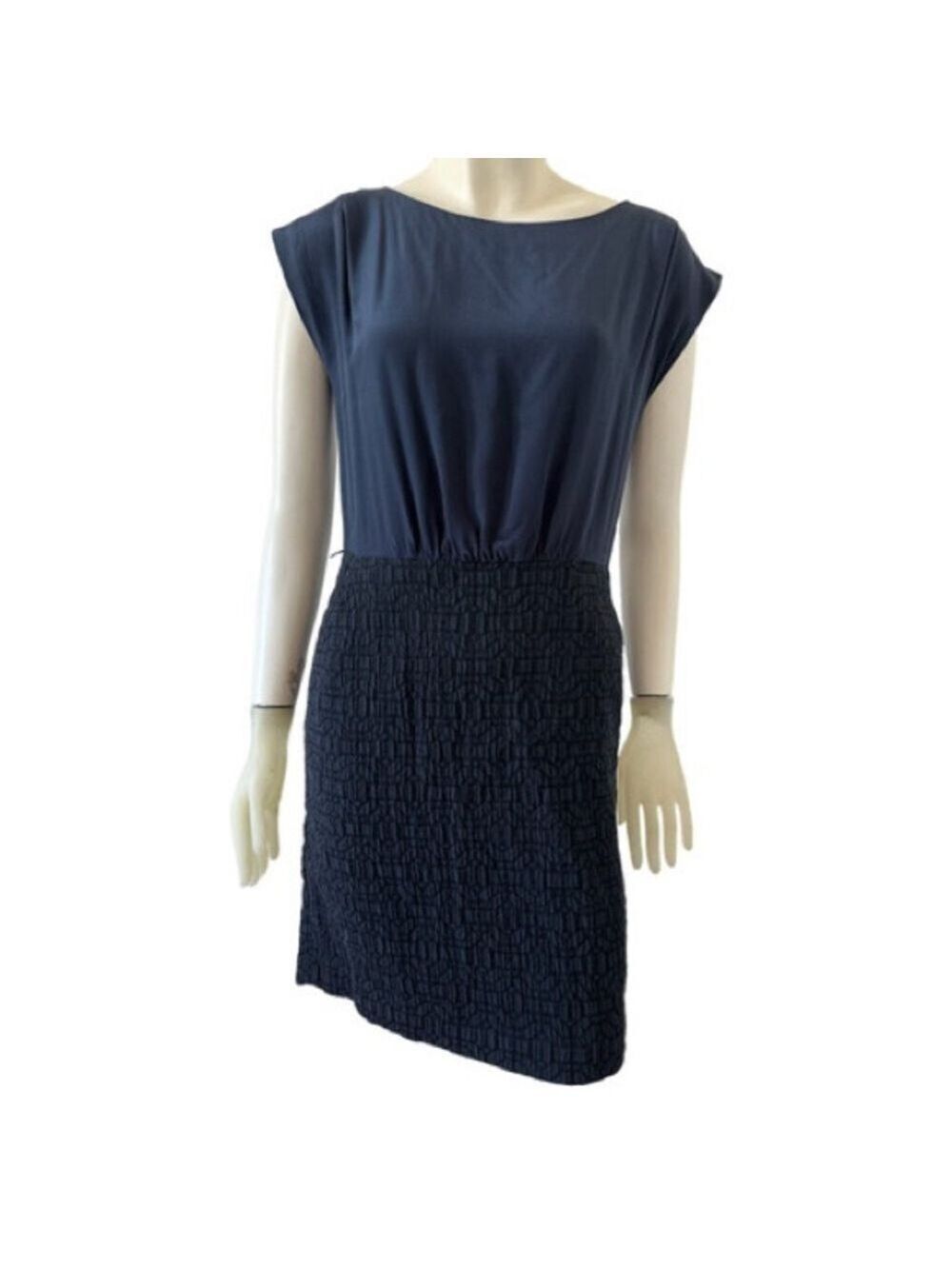 Marc by Marc Jacobs Dress Navy & Black Size 4 - Picture 1 of 12